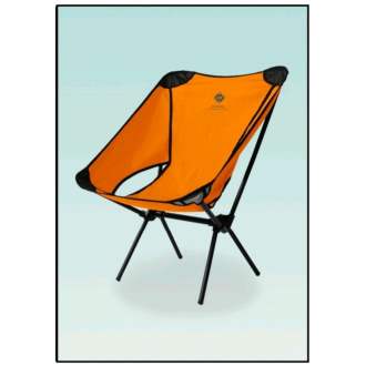 صندلی تاشو آریامن رنگ نارنجی